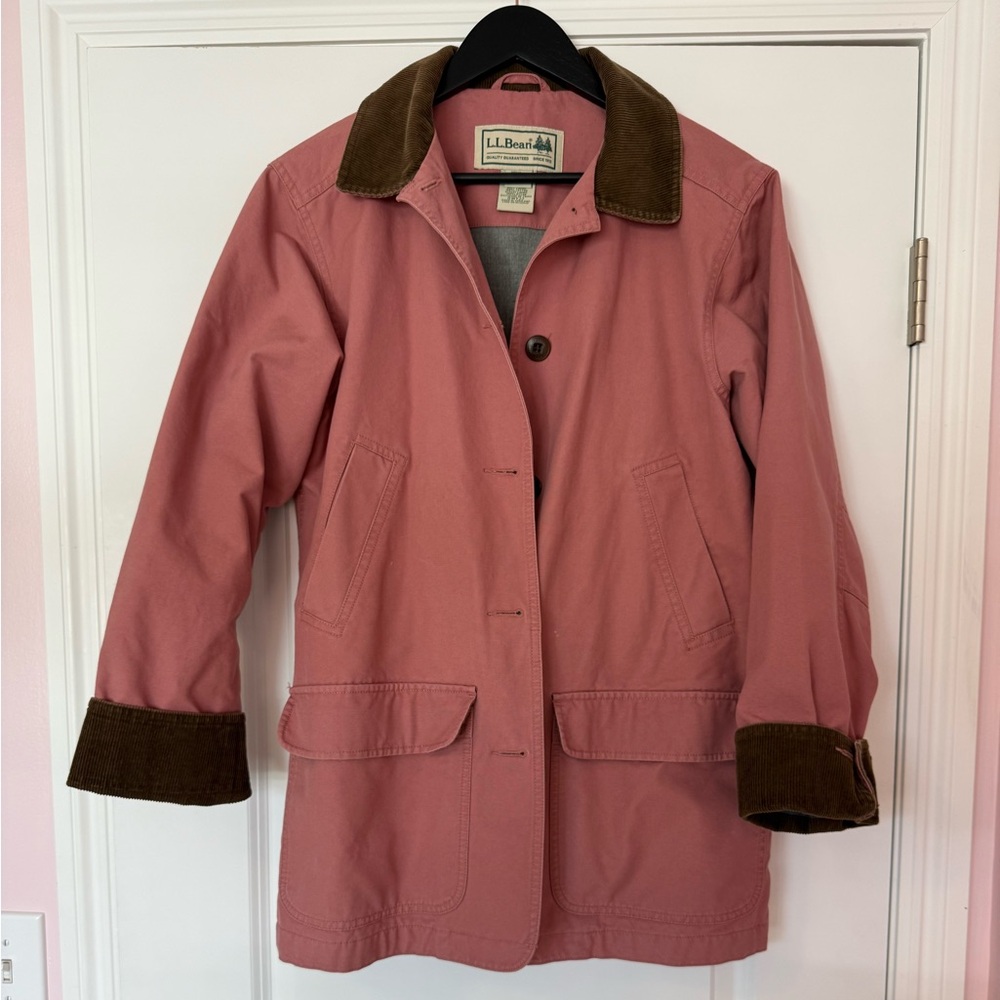 L.L. Bean Women's Pink and brown Jacket